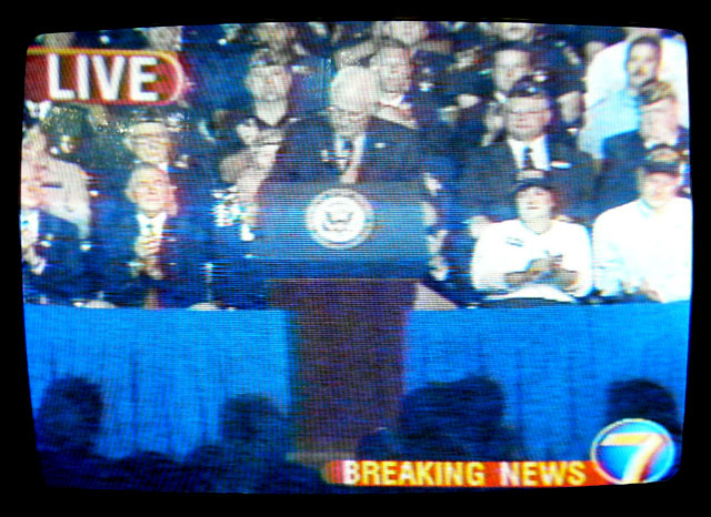 Frank and Dick Listen to Cheney's Speech